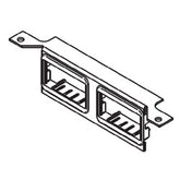 Legrand - Wiremold DTB-2-2RT Communication Bracket for RFB4 Series